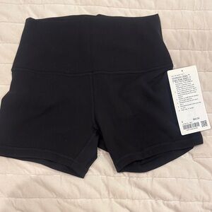 Lululemon align high-rise short 4 inch - Black Women's High-Waisted Shorts